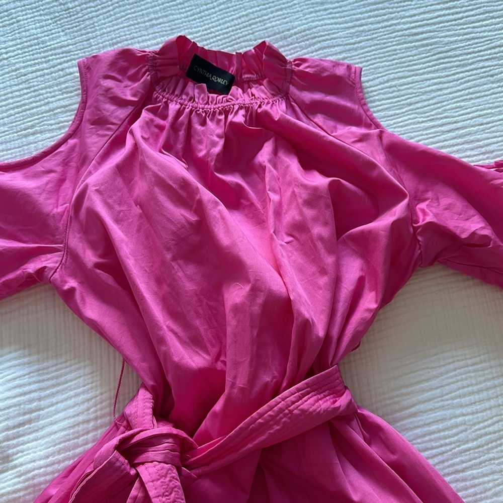 Cynthia Rowley Mock Neck Long dress w tags - Picture 2 of 7